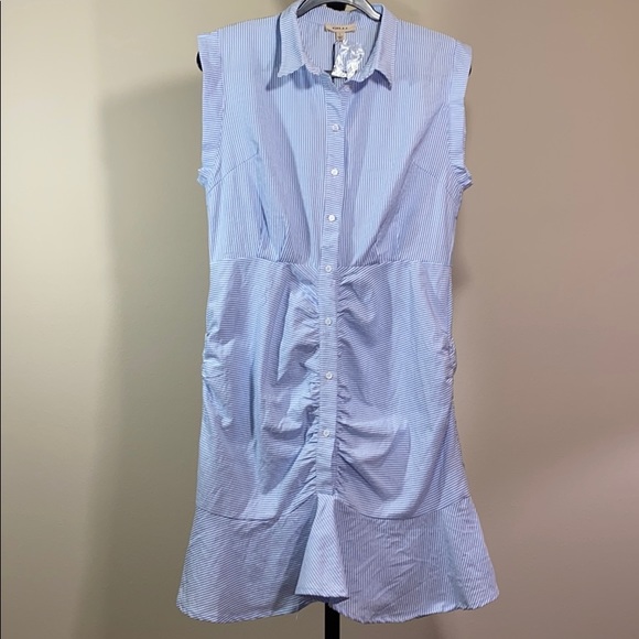 Gilli Striped Shirt Dress - Picture 1 of 5